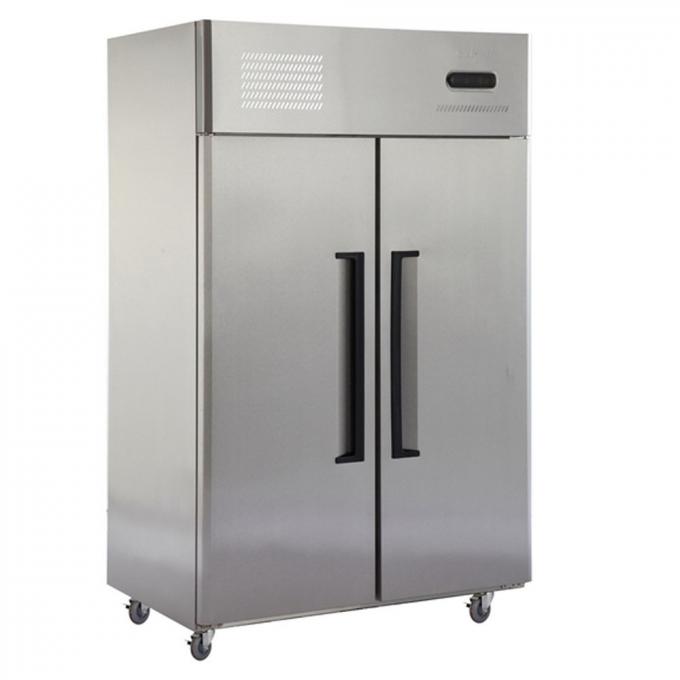 refrigerador de aço inoxidável comercial do congelador da cozinha do equipamento de refrigeração 1000L