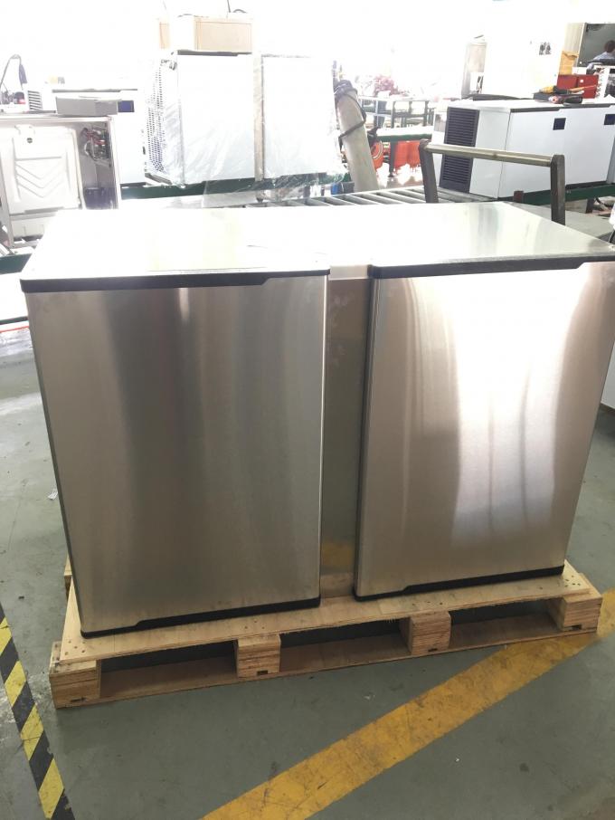 fabricante de gelo 200kg/24h quadrado pequeno, máquina comercial do fabricante do cubo de gelo de ROHS 9